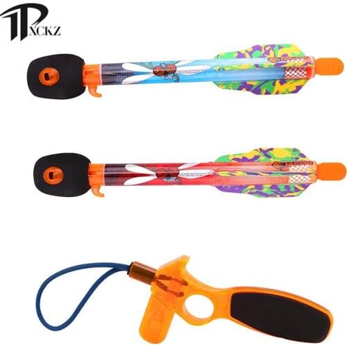 Kids Toys Boys Flying Arrow Rocket Sreaming Whistle Action Super Sky Missle Launchers Flying Kids Outdoor Toys