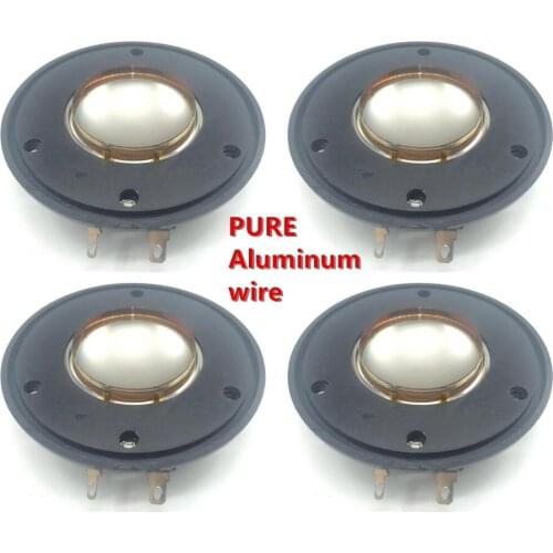 PURE Aluminum wire 4pcs Diaphragm For Wharfedale D-533A Driver Wharfedale D533a Evp Series & Titan 12p - Hf Diaphragm