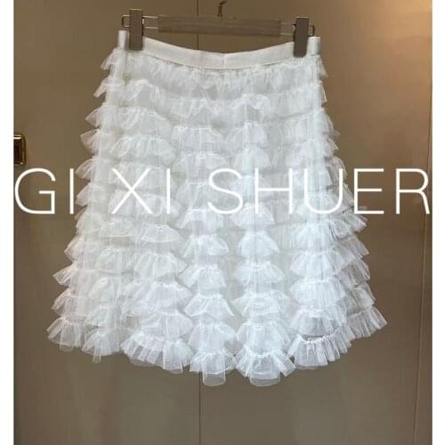 Gi xi shuer Womens Autumn Skirts