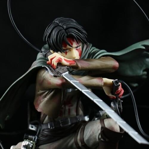 Attack On Titan Cosplay Figure Rival Ackerman Battle Loss And Weir Captains hand-made Anime Doll Two-Dimensional Toy Gift