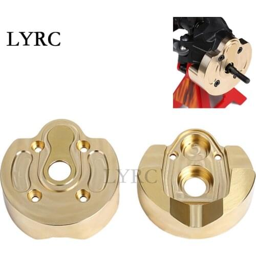 LY Rc Axial Scx10 III Third Generation Simulation Climbing Car Brass Counterweight Block Gear Cover Counterweight List 84g