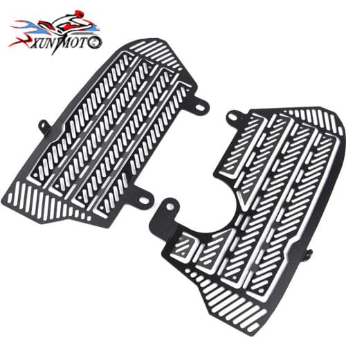 Motorcycle Radiator Guard Grill Cover Aluminum Protector for 2016 2017 2018 Honda CRF1000L CRF 1000L Africa Twin Accessories