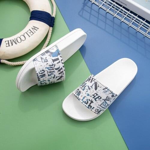 Couple Slippers Mens Slippers Thick Soled Soft Soled Sandals Womens Slippers Flip Flop Slide for Men and Women Slippers TX318