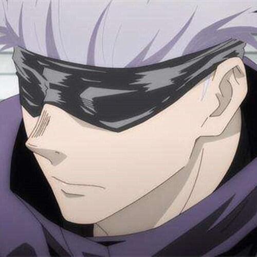 Jujutsu Kaisen Gojo Satoru Cosplay Eye Patch Blindfold Goggles Halloween Carnival Cosplay Costume Accessories