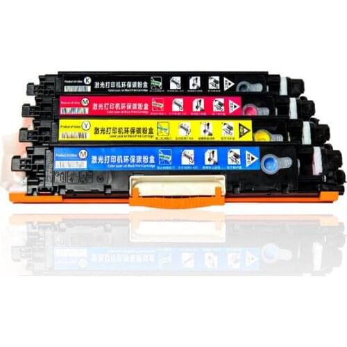 Compatible CF350A CF351A CF352A CF353A 130A Color Toner Cartridge for hp Color LaserJet Pro MFP M176n M176 M177fw M177printer