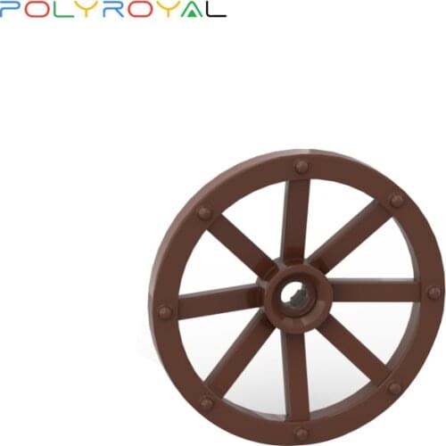 Building Blocks 33.8mm wagon wheel 6093573 10 PCS Parts moc Compatible Assembles Particles Educational Toys 4489
