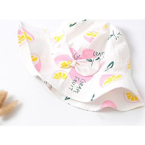 Uclio Spring and Autumn Thin Female Baby Big Brim Sunscreen Sun Hat Summer Sun Hat Suitable for Children Aged 1-3