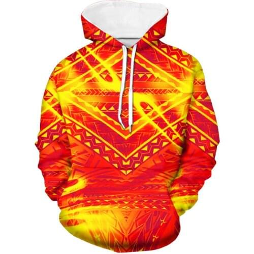 Promotional Cheap Hoodies Sweatshirt Polynesian Tribal Style Designs Good Quality Polyester Hoodies Custom Hoodies For Women