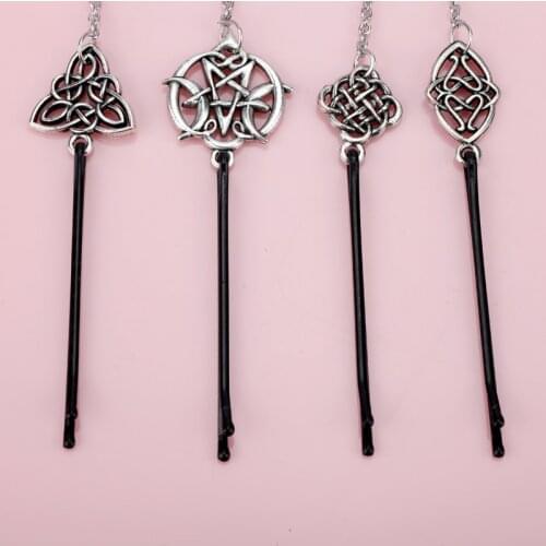 Women vintage Viking hair pins celtic hair clip accessories Hair Pin viking hair jewelry for long hair decoration dropshipping