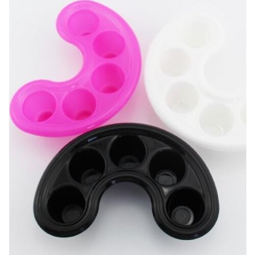 1PC Fingers Nail Art Tips Hand Soak Bowl Manicure Bowl Soak Finger Acrylic Tip Nail Soaker Treatment Remover DIY Nail SPA Tools