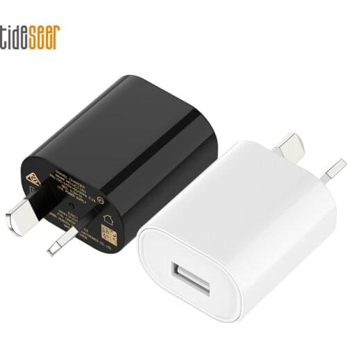 100pcs Australia New Zealand AU Plug USB Wall Travel Charger Power Adapter 5V 1A 2A For iPhone 11 Pro X 8 Xiaomi Huawei Tablet