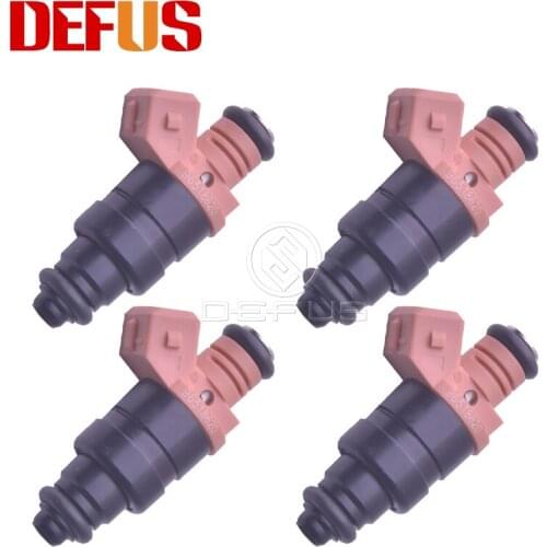 4x Fuel Injector 96518620 For Chevrolet Daewoo Matiz Mk1 Mk2 M200 M250 Spark 0.8L 1.0L 98-10 Fuel Nozzle Engine Injection Valve