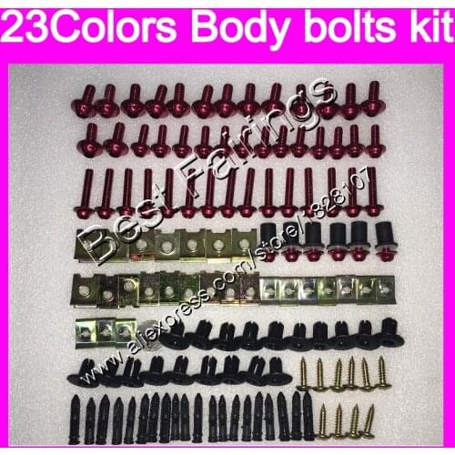 Fairing bolts full screw kit For HONDA VFR1200 10 11 12 13 VFR1200 RR VFR 1200 RR 2010 2011 2012 2013 Complete Body screws Nuts
