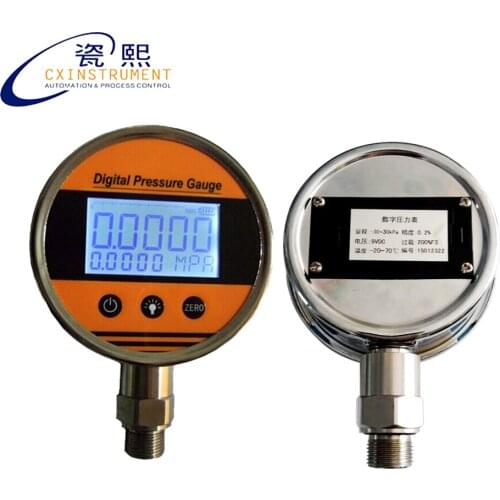 The 0.2% Accuracy 100Mpa Max pressure LCD Display Digital Pressure Gauge