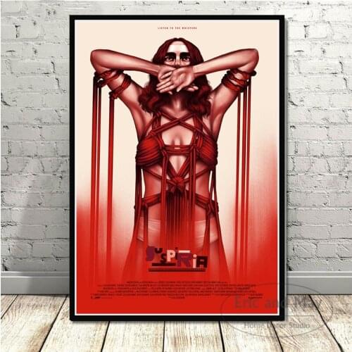 Suspiria Classic Horror Movie Posters And Prints Canvas Painting Pictures On The Wall Vintage Film Decoration Home Decor Obrazy