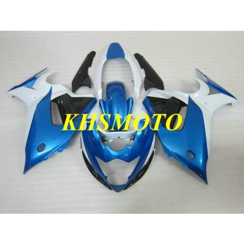 Motorcycle Fairing Kit for GSX650F 08 09 10 11 12 GSX 650F 2008 2010 2012 ABS White Blue Bodywork+Gifts SD08