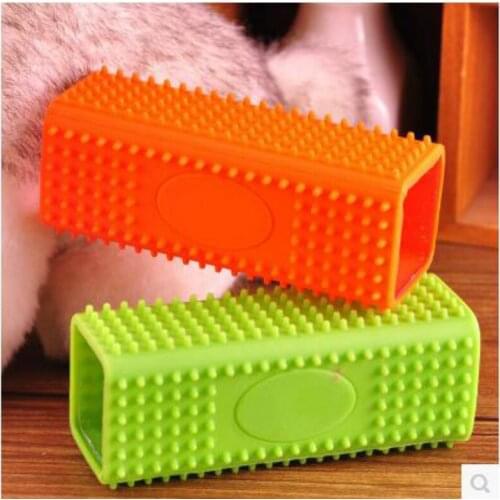 Latest Silicone Column Sticky Brush Hair Removal Comb Pet Dog Cat Sticky Hair Comb Cat Grooming Supplies