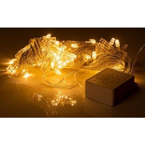 Partijet christmas Day Light LED Light 100 LED 10Metre christmas decorations рождественские украшения