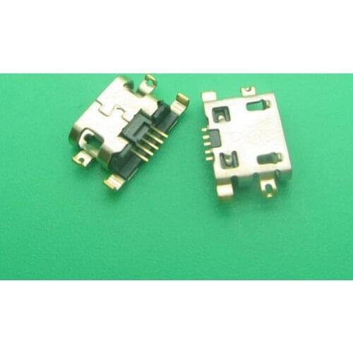 2pcs-10pcs Charge Connector for Fly IQ4502 Quad Era Energy 1 IQ4511 Cell Phones 5 pin micro USB type-B