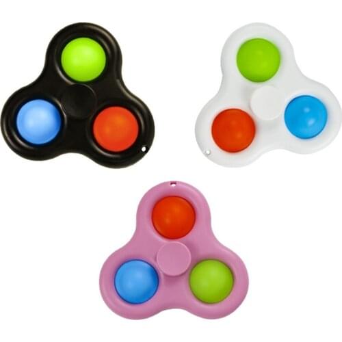 Stress Reliever Portable Push Bubble Sensory Vent Toys for Visual Training Autism Special Needs for Kids Adults