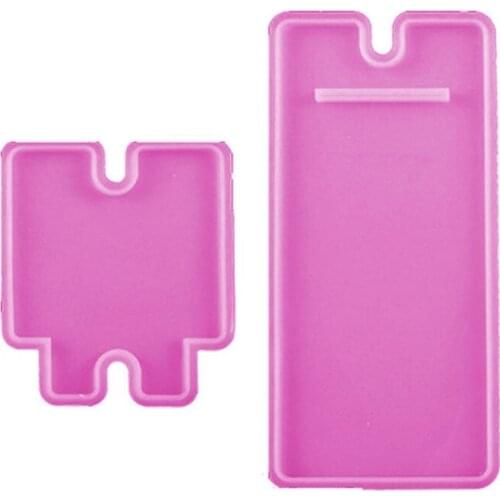 Mobile Phone Stand Silicone Resin Mold Phone Bracket Holder Epoxy Resin Moulds
