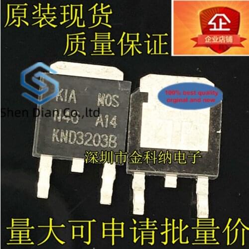 10pcs 100% orginal new in stock KND3203B replaces KIA100N03A TO-252 patch field effect MOS tube 100A 30V