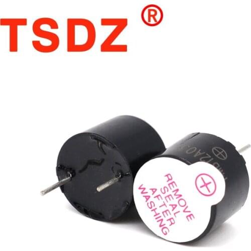 10pcs 3v Active Buzzer Magnetic Long Continous Beep Tone Alarm Ringer 12x9.5mm Active Piezo Buzzers Fit For Computers Printers