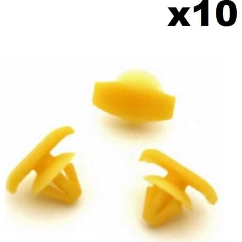 10x For Volkswagen Rubber Weatherstrip Door Seal Clips