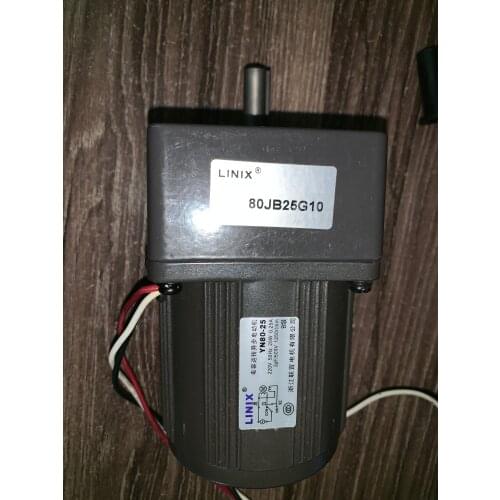 3 lines Constant speed Deceleration Motor LINIX Gear Motor YN80-25 80JB25G10 new original