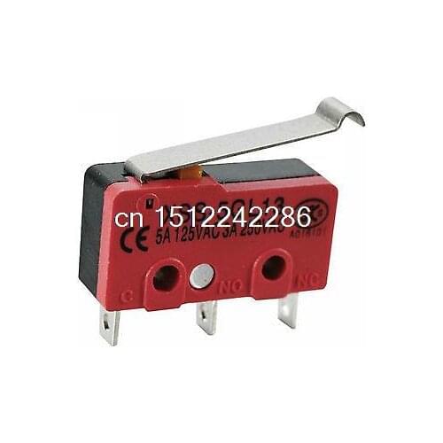 5)XSS-5GL13 NO+NC Miniature Basic Micro Switch SPDT Simulated R Lever Type 5A