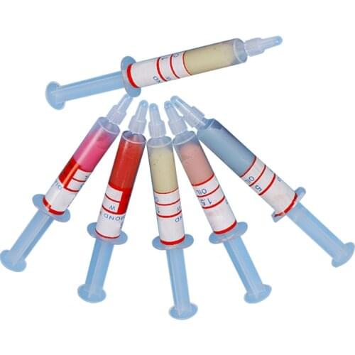 6pcs/lot 5 gram Diamond Polishing Lapping Paste Pastes Compound Set. W0.5 W1 W1.5 W2.5 W3.5 W5