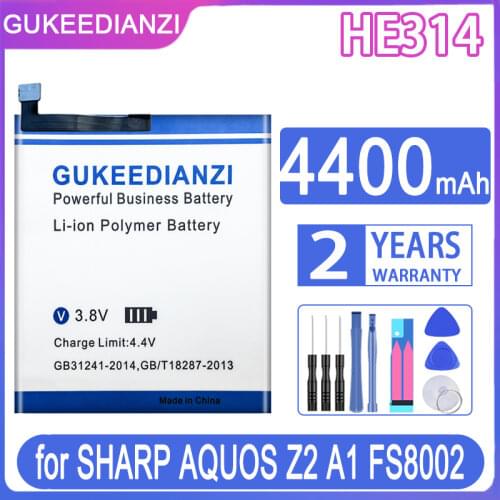 GUKEEDIANZI Replacement Battery HE314 4400mAh for SHARP AQUOS Z2 A1 FS8002