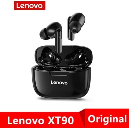 Lenovo XT90 Wireless Earphone Bluetooth 5.0 Sports Headphone Touch Button IPX5 Waterproof Headset with 300mAh Charging Box