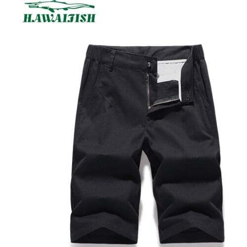 Hawaifish brand Cargo Shorts summer casual cotton tooling shorts high quality loose straight style short pants bermuda homme