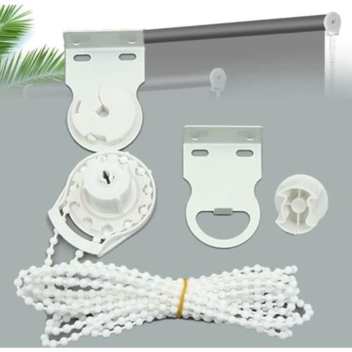 28mm Roller Blind Fitting Repair Kit Roller Blind Shade Clutch Bracket Side Pulley Chain Repair Fitting Kit Window Blind Repair