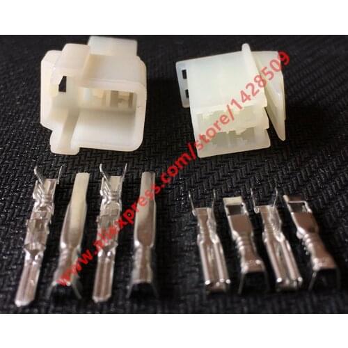 5 Sets 6090-1011 6090-1041 PA66 4 Pin Female Male Sumitomo Automotive Electric Wire Cable Connector
