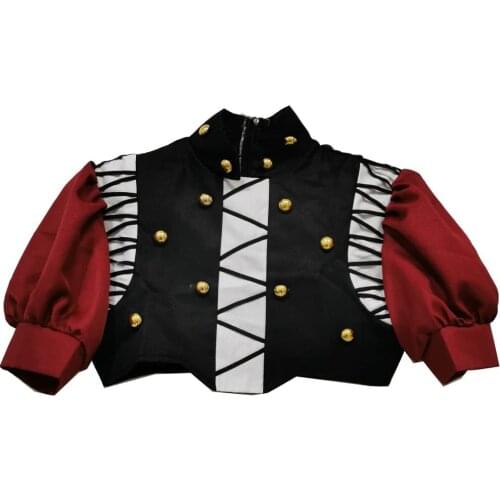 2021Hunter X Hunter Illumi Zoldyck Irumi Zorudikku Cosplay Costume Black Version Only Top