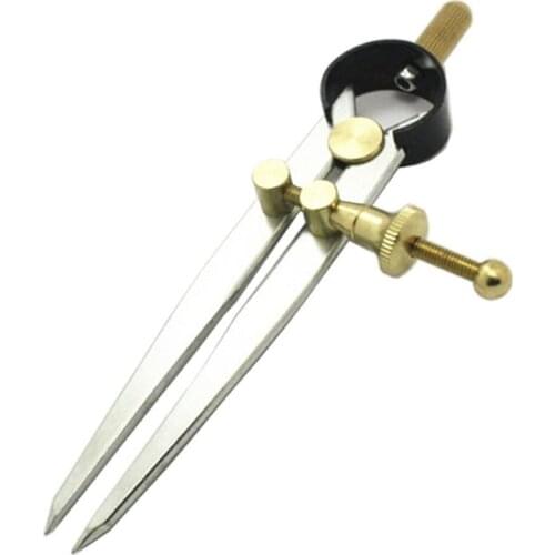 Leather Craft Rotating Craft Tool Diy Wing Divider Adjustable Steel Leather Craft Making Rotating Tool Wing Divider Spacing Co