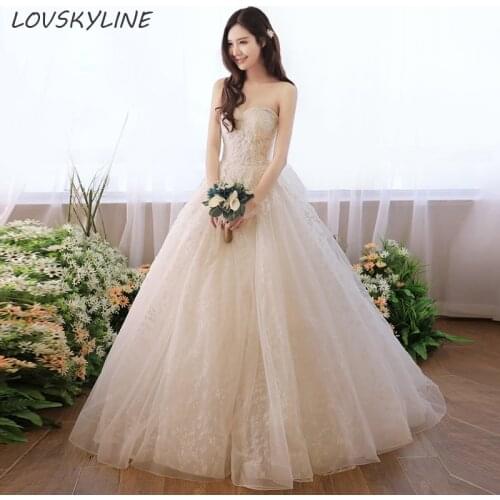 Lace Wedding Dress Beads A-Line Sweetheart Embroidery Big Bow Design Lace up Back Bohemian Wedding Dresses