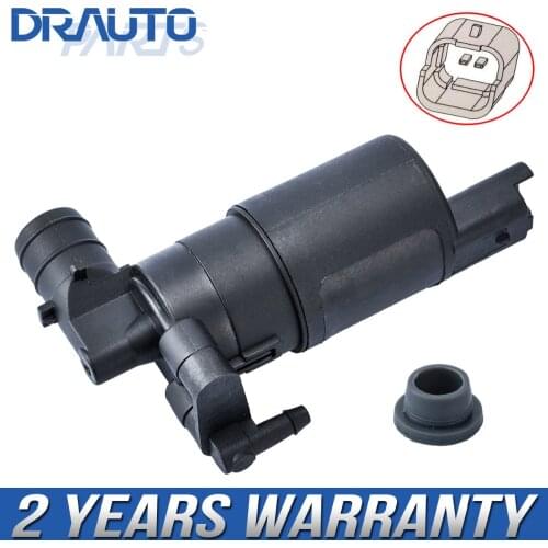 Windshield Washer pump Fit For PEUGEOT 407 508 607 107 3/5Door 207CC 307CC Expert RCZ 6434.76, B000642880 w/ Grommet