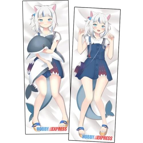 Hobby Express Anime Dakimakura Japanese Otaku Waifu Hugging Body Pillow Cover Gawr Gura Vtuber 21534