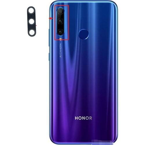 50/pcs New For Huawei Honor 10i 20i 20 lite Back Camera Glass Lens Rear Camera Glass With Adhesive Sticker Glue
