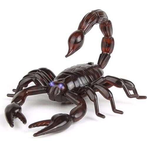 Novelty Funny Infrared Electric RC Scorpion For Prank Simulation Insect Remote Control Scorpion Model Toys
