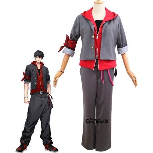 DRB Division Rap Battle Hypnosis Mic MC.B.B The Dirty Dawg Yamada Ichiro Hoody Coat Pants Uniform Outfit Anime Cosplay Costumes