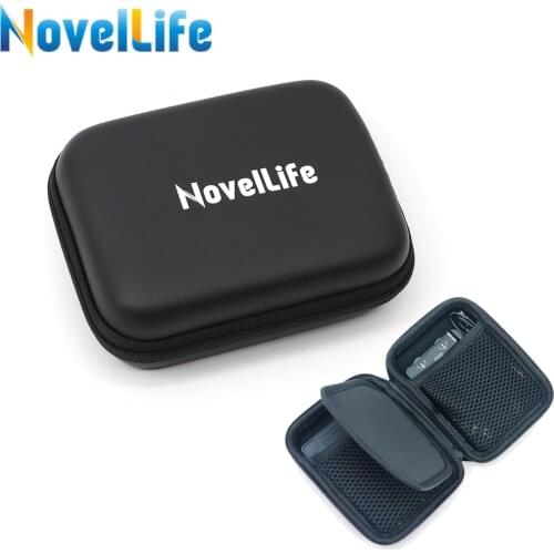 NovelLife Portable Carry Case Small Zipper Tool Pouch PU EVA Organizer Bag for MDP-XP P905 Mini Digital DC Power Supply Meter