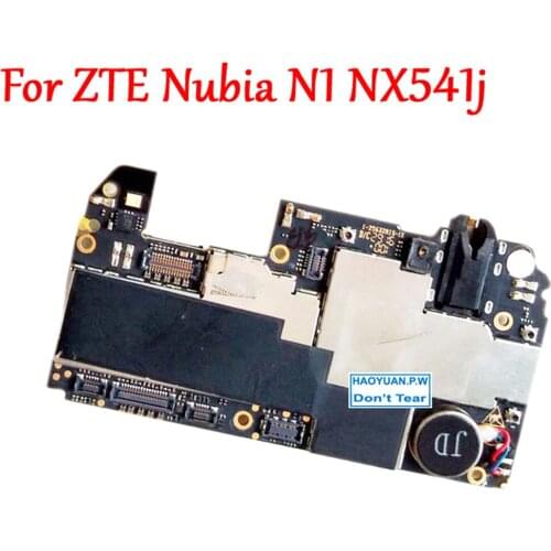 Tested Full Work Unlock Motherboard For ZTE Nubia N1 NX541J Mainboard Logic Circuit Electronic Panel FPC
