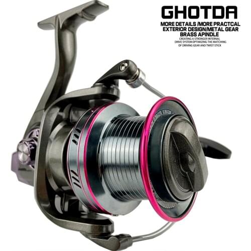 Fishing Reel 20-30 KG Max Power Spinning Wheel Fishing Coil 9000/10000/12000 Saltwater Fishing Wheel