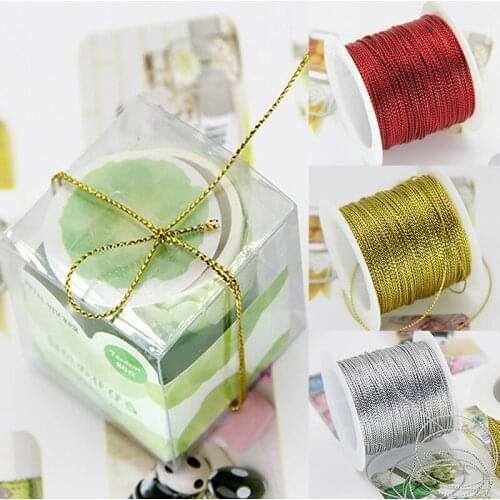 20M Cord Thread String Strap For Trademark Jewelry Bracelet Twine Tag Tassel Making Gift Labels Mark Lanyard Gift Wrapping Rope