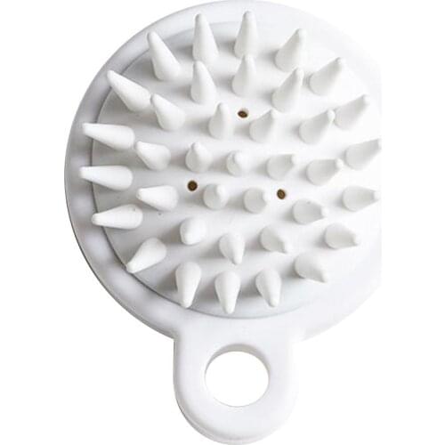 Silicone Head Body Scalp Massage Brush Shampoo Brush Hair Washing Comb Shower Brush Bath SPA Massage Brush Hair Brush Hair Care