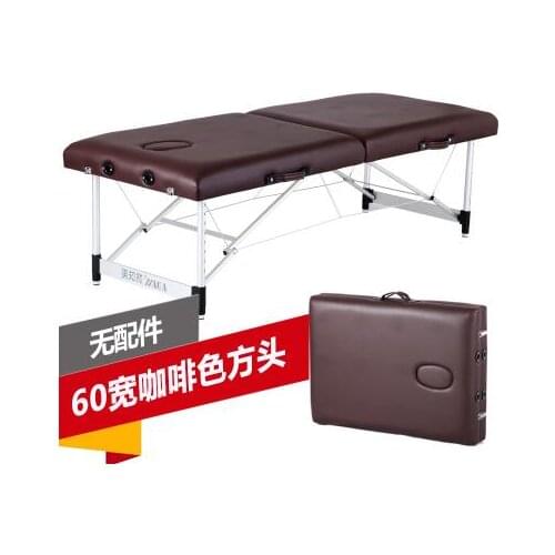 Foldable massage table for household use, portable massage table for physical therapy